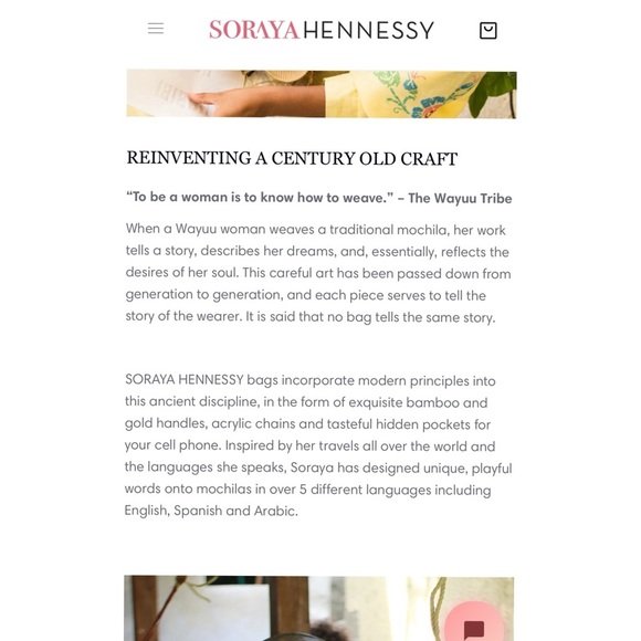 Soraya Hennessy cotton handwoven fringe boho crossbody bag NEW - Picture 15 of 16